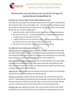 Khảo sát dư luận về việc sử dụng thuốc lá tại khu ẩm thực ngoài trời