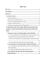 Tiểu luận THANH TRA XÓA ĐÓI GIẢM NGHÈO