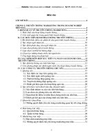 Truyền thông marketing tromg doanh nghiệp hiện đại