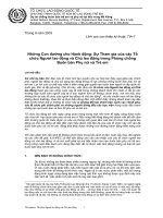 Những Con đường cho Hành động: SựTham gia của các Tổ chức Người lao động và Chủ lao động trong Phòng chống  Buôn bán Phụ nữvà Trẻ em