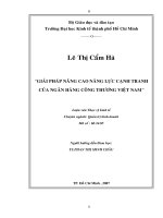 306 Nâng cao năng lực cạnh tranh của Ngân hàng Công thương Việt Nam