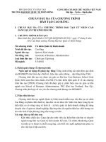 Chuẩn đầu ra chương trình cao đẳng -ĐH QT Miền Đông