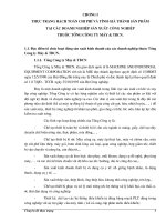 16 Kế toán chi phí sản xuất và tính giá thành tại Tổng Công ty thiết bị công nghiệp