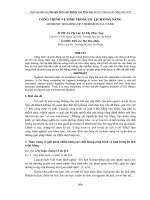 Công trình vệ sinh trong du lịch ở Đà Nẵng