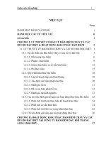 Hoạt động khai thác Bảo hiểm Cháy và các rủi ro đặc biệt tại Công ty Bảo hiểm Dầu khí Thăng Long trong giai đoạn 2003-2007