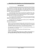 Đánh giá hiệu quả cấp tín dụng hiện nay của các NHTM VN