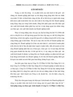 Giải pháp nâng cao hiệu quả kinh doanh ở Công ty Cổ phần cơ khí xây dựng số 4