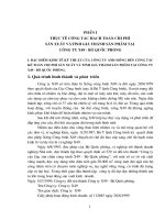 Thực tế công tác hạch toán chi phí sản xuất và tính giá thành sản phẩm