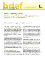 Xây dựng năng lực hướng tới cân bằng giữa bảo tồn và phát triển tại lưu vực sông Mê Kông