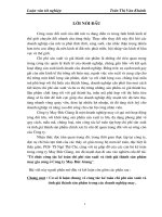 2 Kế toán chi phí sản xuất và tính giá thành sản phẩm may gia công ở Công ty May Đức Giang