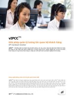 giải pháp quản lý tương tác quan hệ khách hàng