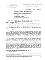 chương trình Giáo dục đại học : Kế toán doanh nghiệp