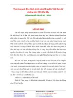 Thực trạng về điều hành chính sách lãi suất ở Việt Nam từ những năm 90 trở lại đây