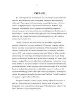 Dell computer's tech and strategies