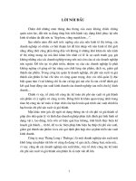 10 Tổ chức công tác Kế toán chi phí sản xuất & tính giá thành sản phẩm tại Công ty May Thăng Long