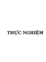 Thực nghiệm về phản ứng hoàn nguyên phi đối xứng một số hợp chất Carbinil