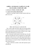 Chương 1  Mô hình hóa và khảo sát các đặc tính của động cơ điện một chiều