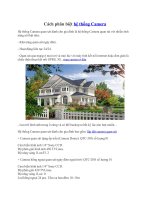 Cách phân biệt hệ thống Camera