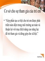 Cơ sở cho sự tham gia của trẻ em