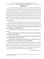 Hoàn thiện công tác lập và phân tích báo cáo kết quả kinh doanh tại công ty cổ phần thương mại và du lịch HATRACO