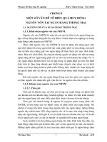 551 Nâng cao hiệu quả cho vay đối với hộ sản Xuất ở Ngân hàng nông nghiệp huyện Kinh Môn - tỉnh Hải Dương (34tr)