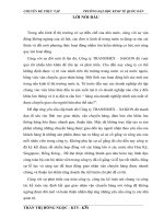 Hoàn thiện công tác hạch toán tiêu thụ giao nhận, vận chuyển hàng và xác định kết qủa kinh doanh tại Công ty TRANSIMEX SAIGON