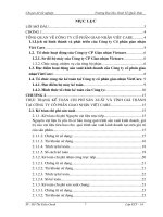 179 Kế toán tập hợp chi phí sản xuất và tính giá thành sản phẩm tại Công ty cổ phần giao nhận Việt Care