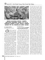 Kinh tế tài chính trong tiến trình hội nhập