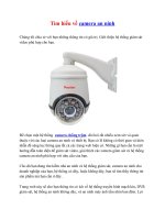 Tìm hiểu về camera an ninh