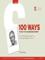 100 Ways To Help You Succeed, Make Money