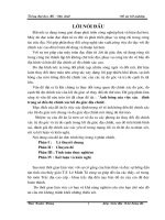 Ảnh hưởng của việc xác định trọng số đến độ chính xác lưới đa giác địa chính