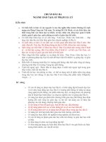 Chuẩn đầu ra ngành sư phạm địa lý