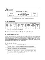 Đề cương môn học: Kỹ thuật thương lượng