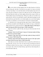 Hoàn thiện công tác tổ chức lập và phân tích bảng cân đối kế toán tại công ty TNHH Tường Phát