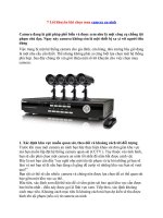 7 Lời khuyên khi chọn mua camerax