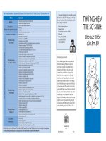 Các Chứng Bệnh Được Xác Định bởi Chương Trình Khám Kiểm Tra Trẻ Sơ Sinh của Tiểu Bang New York