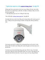 Người dân mạnh tay sắm camera chong trom  vào dịp Tết