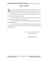 Nghiên cứu công tác kế toán chi phí sản xuất và tính giá thành sản phẩm tại Công ty TNHH Sản xuất và Thương mại Phi Hùng