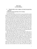 36 Hoàn thiện quy trình kiểm toán nghiệp vụ tín dụng do Công ty kiểm toán Việt Nam thực hiện