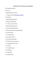 Huong dan su dung dau ghi hinh camera QTD 6604