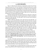 Giải pháp nhằm hạn chế những rủi ro trong thẩm định dự án đầu tư ngắn hạn tại NHNN v PTNT tỉnh Thanh Hóa