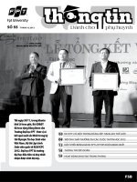 Bản tin phụ huynh - số 55