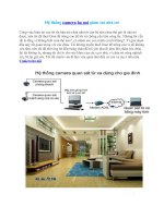 Hệ thống camera ha noi giám sát nhà trẻ