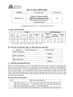 Đề cương tâm lí giao tiếp trong kinh doanh