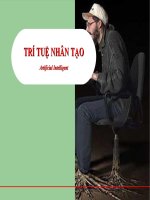Bài giảng trí tuệ nhân tạo