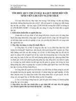 TÌM HIỂU QUY CHUẨN ĐẦU RA QUY ĐỊNH ĐỐI VỚI SINH VIÊN CHUYÊN NGÀNH THUẾ