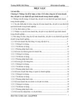 công tác kế toán doanh thu, chi phí và xác định kết quả kinh doanh tại Công ty TNHH ô tô Hoa Mai