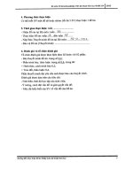 Đồ án nhập môn kĩ thuật hóa học