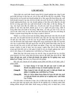 167 Kế toán chi phí sản Xuất và tính giá thành sản phẩm tại Xí nghiệp may Xuất khẩu Lạc Trung