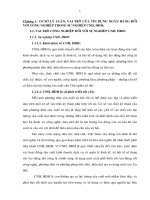 41 Tín dụng ngân hàng phát triển ngành công nghiệp tỉnh Vĩnh Long trong giai đoạn 2005-2010